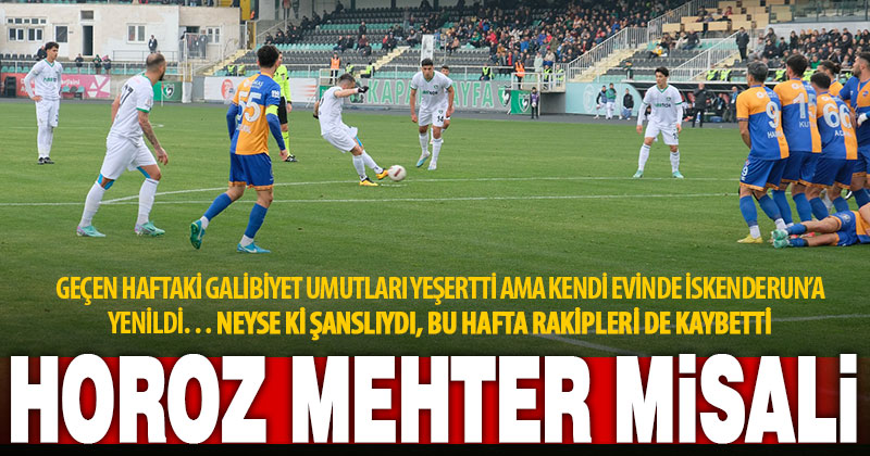 Denizlispor, kendi evinde İskenderun’a yenildi