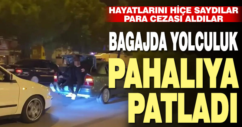Bagajda yolculuk pahalıya patladı