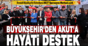 Denizli Büyükşehir Belediyesi AKUT Operasyon Merkezi açıldı