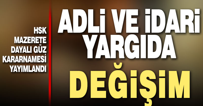 HSK mazerete dayalı güz kararnamesi yayımlandı