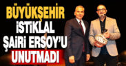 Büyükşehir İstiklal Şairi Ersoy’u unutmadı
