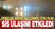 Denizli’de yoğun sis yaşamı zorlaştırdı