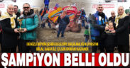 Denizli Büyükşehir Belediye Başkanlığı Kupası sahibini buldu
