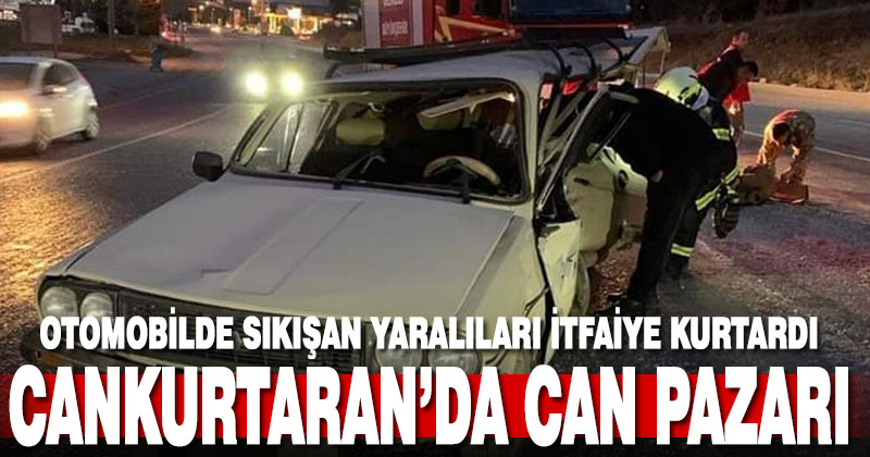 Cankurtaran’da kaza: 2 yaralı