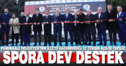 Pamukkale Belediyesi’nin ilçeye kazandırdığı 32 spor tesisinin açılışı yapıldı