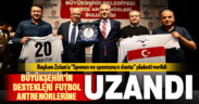 Büyükşehirden futbol antrenörlerine jest