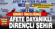 Türkiye’nin ilk Afet Master Planında gerim sayım başladı