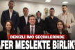 Denizli İMO seçimlerinde zafer Meslekte Birlik’in