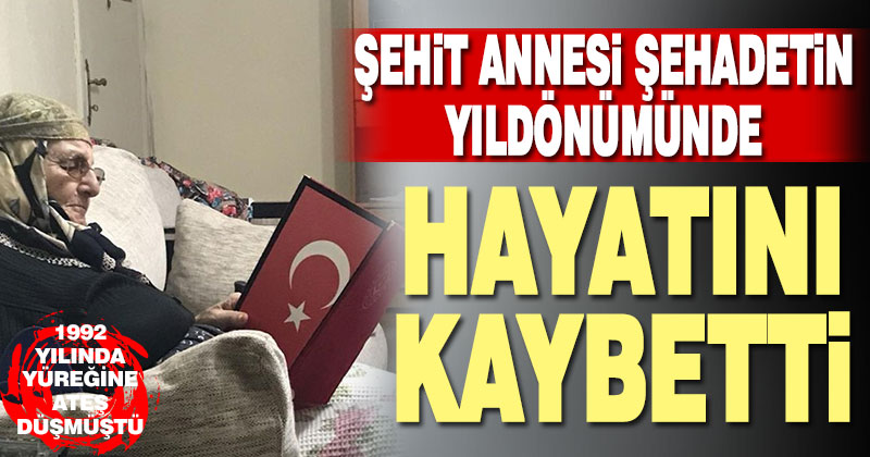Denizlili Şehit Avcı’nın ölüm yıldönümünde annesi vefat etti