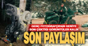 ATV ile uçurumdan düşen gençten geriye bu görüntüler kaldı