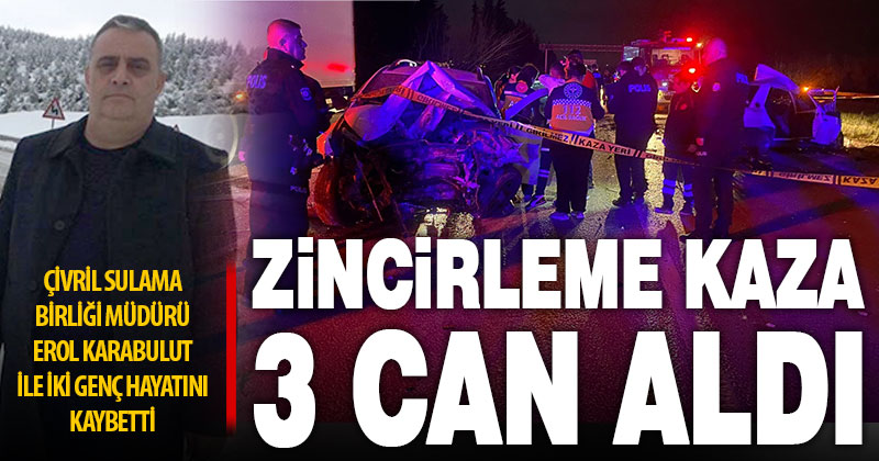 Antalya’daki zincirleme kazadan Çivril’e acı haber geldi