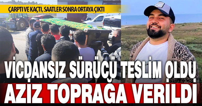 Motokurye Aziz Soysaç’ın ölümüne neden olan sürücü teslim oldu