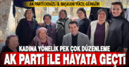 İl Başkanı Güngör, “Kadınlara yönelik pek çok düzenleme AK Parti ile hayata geçti”