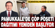 Seçmen istedi, Pekdemir söz verdi. Çöp poşeti dağıtımı yeniden başlıyor