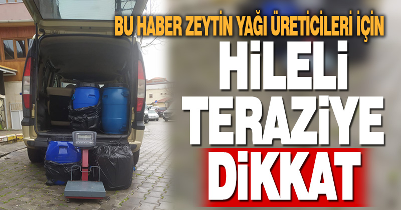 Denizli’de hileli teraziyle dolandırıcılık yaptığı öne sürülen 3 şüpheli yakalandı