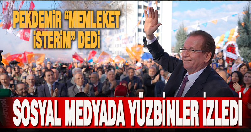 Halil Pekdemir’in okuduğu şiir sosyal medyada ilgi gördü