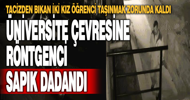 Her gece pencereye gelen röntgenci genç kızın kabusu oldu
