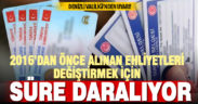 Denizli Valiliği uyardı: Eski ehliyetlerin değişim süresi 31 Aralık’ta doluyor