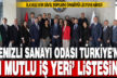 Denizli Sanayi Odası Türkiye’nin “en mutlu iş yerleri” listesine girdi