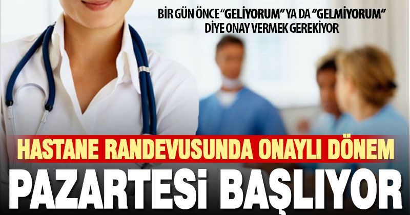 Merkezi Hekim Randevu sisteminde onaylı döneme geçildi