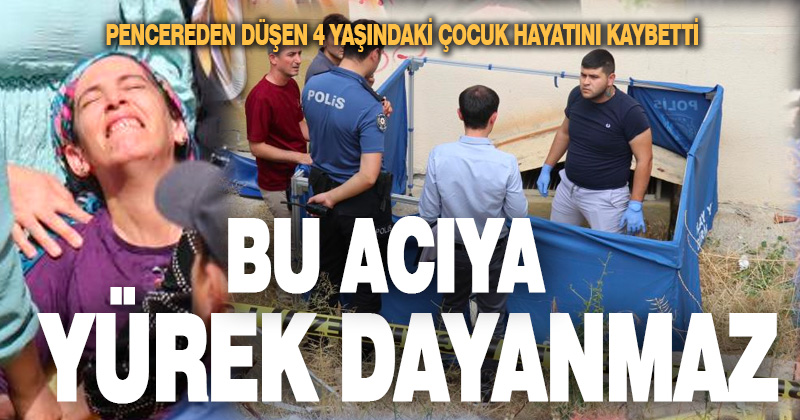 14 katlı binanın 8. katından düşen minik Umut yaşamını yitirdi