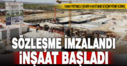 Denizli Şehir Hastanesi’nde inşaat yeniden başladı