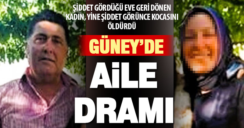 Oğlunu bıçakla yaralayan kocasını öldüren kadının uzun süredir şiddete maruz kaldığı ortaya çıktı