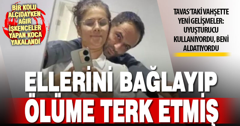 Tavas’ta eşini vahşice öldüren eski mahkum koca yakalandı