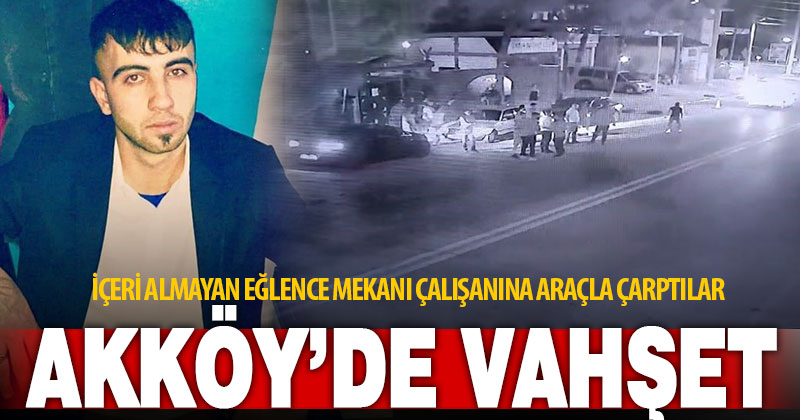 Alınmadıkları eğlence mekanının çalışanına araçla çarptılar