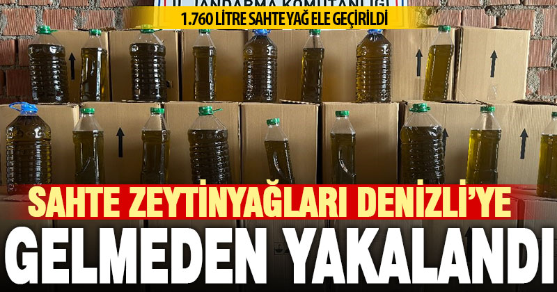 Piyasa değeri 1 milyon TL’nin üzerinde 1 ton 760 litre sahte zeytinyağı ele geçirildi