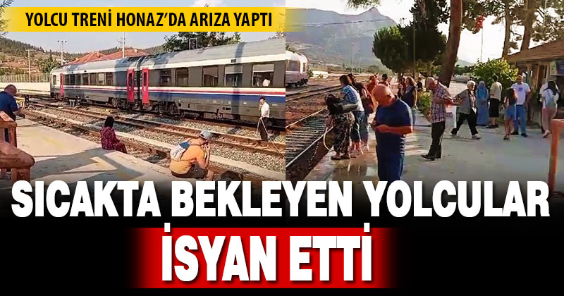 Göller Ekspresi Honaz’da arızalandı