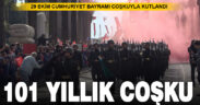 Denizli’de Cumhuriyetin 101. yılı coşkuyla kutlandı