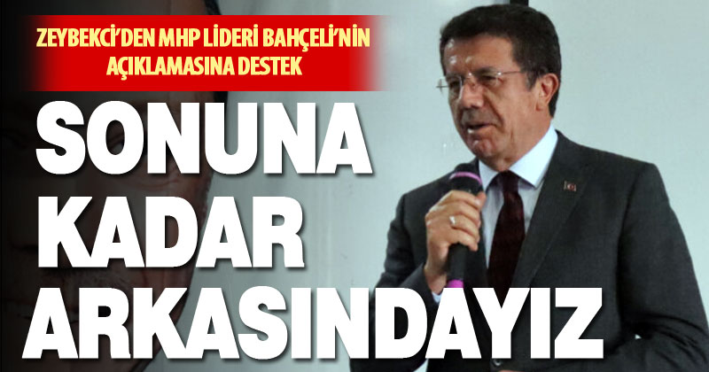 Zeybekci, MHP Lideri Bahçeli’nin sözlerini değerlendirdi