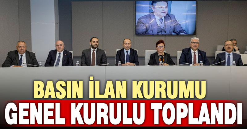 BİK Genel Kurulu toplandı