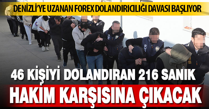 Denizli’ye uzanan Forex dolandırıcılığı davası başlıyor