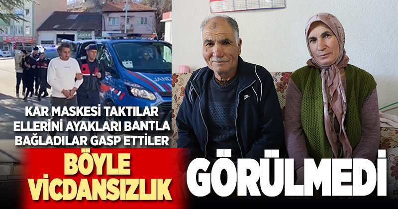 Denizli’de yaşlı çiftin evini silahla girip, elleri ve ayaklarını bağlayarak gasp yapan 3 kişi tutuklandı