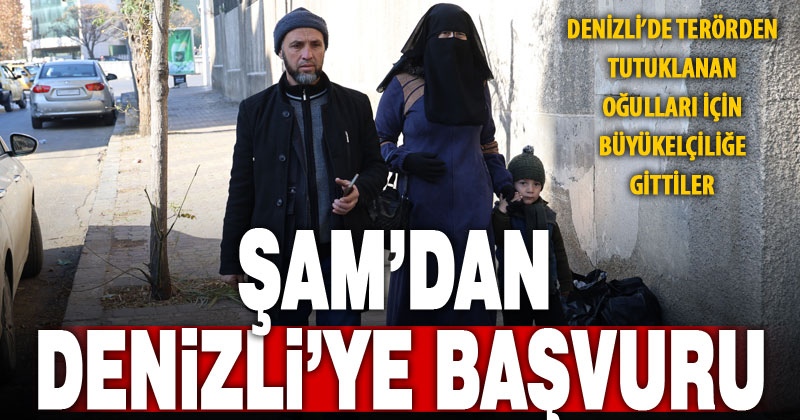 Suriyeli aile, Denizli’de terörden tutuklanan oğlu için Şam Büyükelçiliğine başvurdu