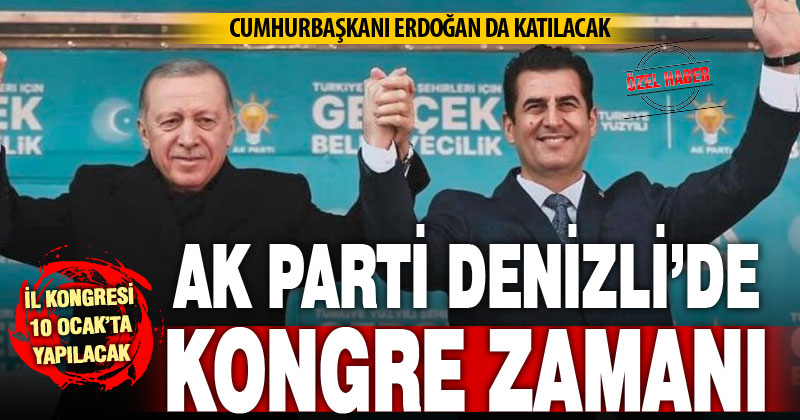 Ak Parti il kongresi 10 Ocak’ta yapılacak, Cumhurbaşkanı Erdoğan da katılacak