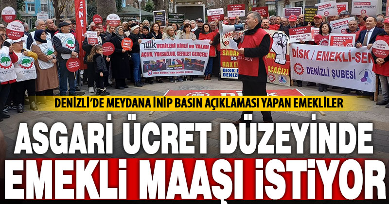 Emeklilerin düşük zam tepkisi sürüyor