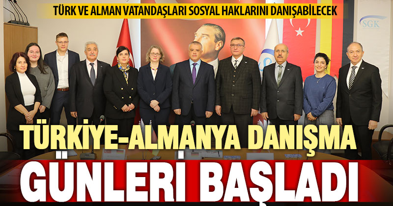 Denizli’de Türkiye-Almanya Danışma Günleri başladı