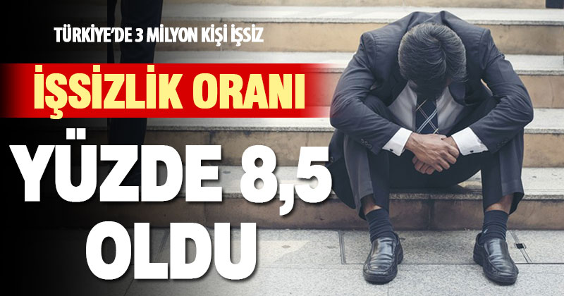 İşsizlik oranı Aralık ayında yüzde 8,5 oldu