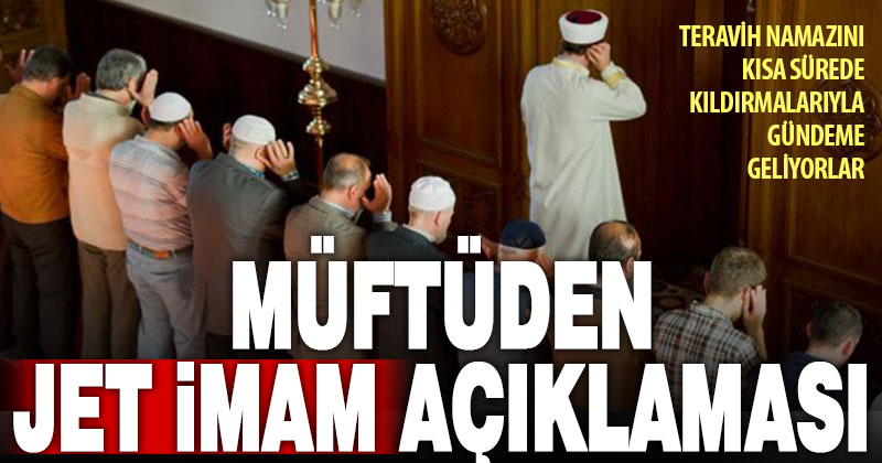 Denizli Müftüsü Pamuklu: “Namazın ruhuna aykırı olan jet imamlık uygun değil’