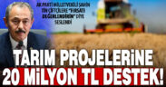 Ak Parti Milletvekili Şahin Tin’den tarım desteklerine başvuru çağrısı
