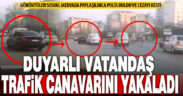 Sosyal medyada paylaşılan görüntü sürücüye ceza olarak döndü