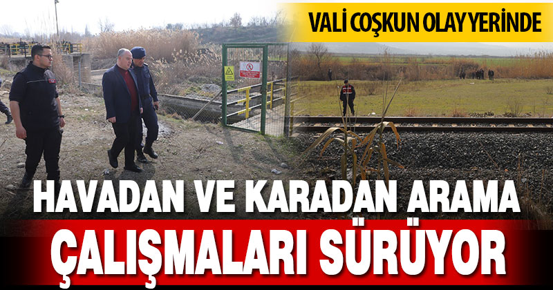 Minik Nazlı’yı havadan ve karadan arama çalışmaları sürüyor
