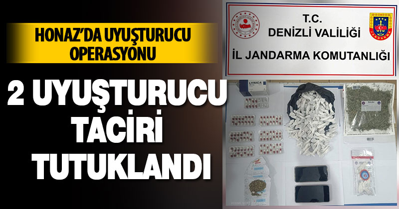 Honaz’da uyuşturucu operasyonu