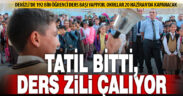 Denizli’de 192 bin öğrenci ders başı yapacak
