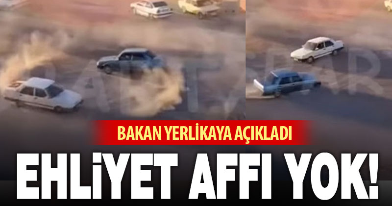 Bakan Yerlikaya’dan Ehliyet Açıklaması: Affa Yer Yok!
