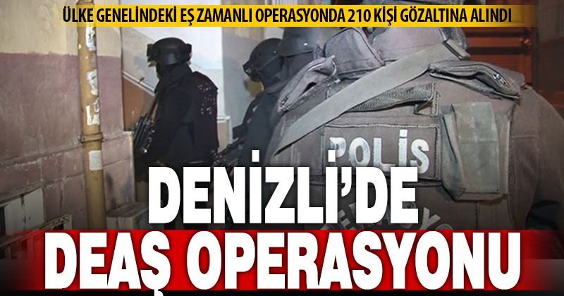 İçişleri Bakanı Yerlikaya: “DEAŞ terör örgütü mensubu 210 şüpheli yakalandı”