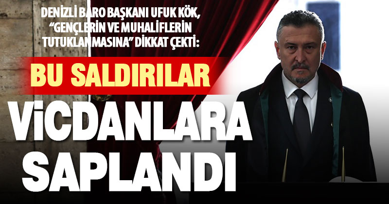 Denizli Barosu: Adaletin sesini susturmaya çalışanlara geçit vermeyeceğiz